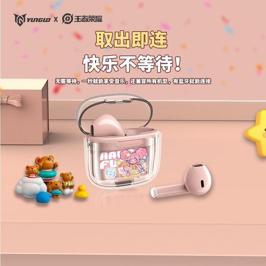 【荣耀联名款，新款无线蓝牙耳机】运动半入耳式高音质 长续航跑步男女款耳机 单双耳机随时切换-QQ 商品图2