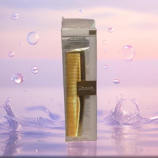 Janeke婕尼佳-璀璨流金手工板梳 4款可选 商品图1