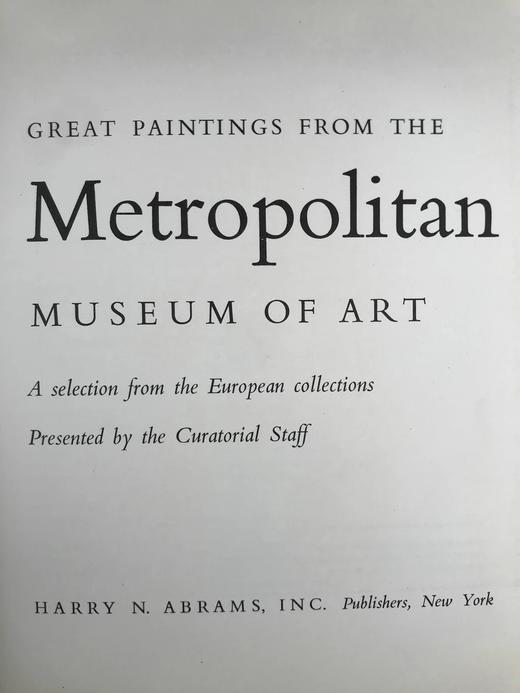 大都会博物馆伟大画作图集 60幅彩色插图 精装大16开 商品图3
