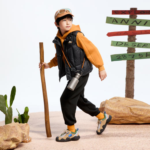 【御寒-5~5℃】男童户外三防羽绒马夹冬季新款安奈儿童装实体店同款AB442603 商品图3