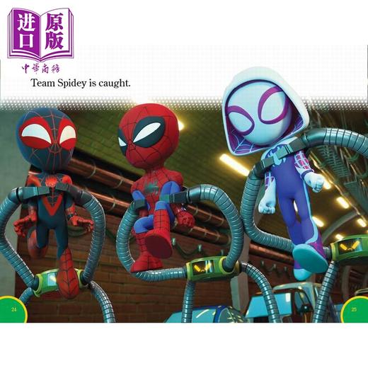 【中商原版】迪士尼阅读世界1级 暂停的假日World of Reading Spidey and His Amazing Friends Halted Holiday L1 英文原版 商品图3