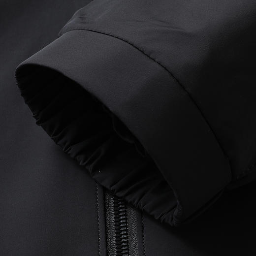 【可拆卸帽】【新款DSZ】大依优型大码男装连帽夹克加肥加大休闲夹克胖子宽松外套上衣户外 商品图4