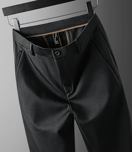 【新款DG】大依优型大码商务休闲裤西裤加肥加大裤子大号长裤胖子弹力 商品图8