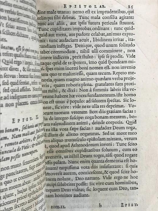 【拉丁语】1640年 塞涅卡作品集（全3卷） 全真皮精装64开 商品图5