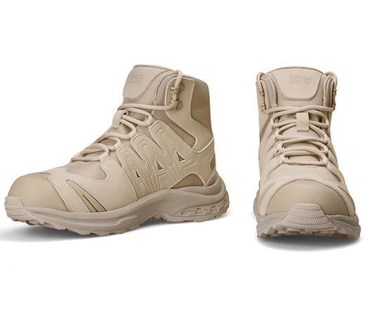 【3515强人超轻防滑系列户外训练靴】低帮/中帮款沙色户外训练靴3515 商品图7