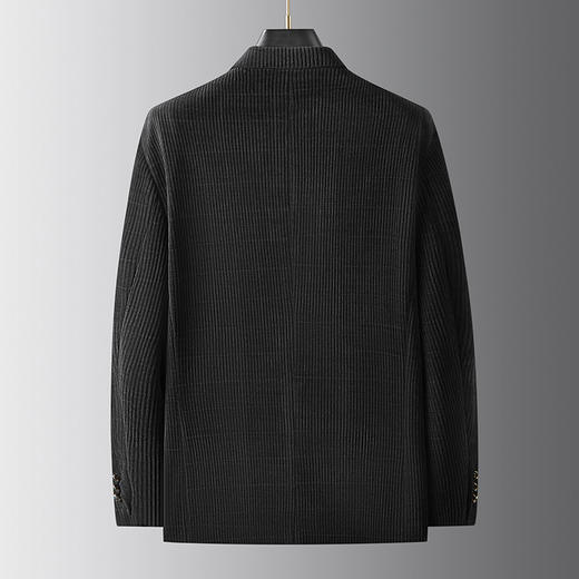 【新款DDA】大依优型品质西服外套商务夹克男宽松加肥加大码上衣胖子正装休闲 商品图1