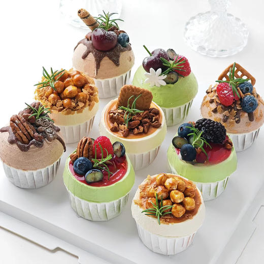 秋季出游纸杯蛋糕（9个装） 商品图0