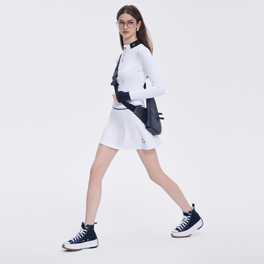 TITIKA ACTIVE 抓绒立领紧身长袖T恤 早秋运动瑜伽健身休闲立领上衣女21174 商品图2