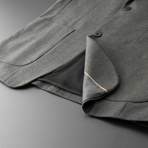 【新款DDA】大依优型品质西服外套商务夹克男宽松加肥加大码上衣胖子正装休闲 商品图4