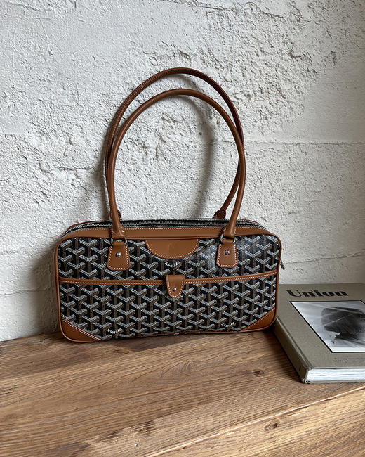 现货 THS 9.23-限时 戈雅家 箱包鼻祖 经典老花帆布包 超细平纹法棍包 4色 CQ1364 商品图2