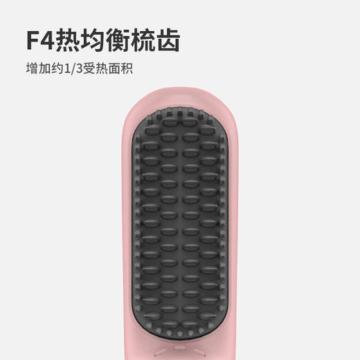 罗拉如炬lowrarouge Mini迷你有线直发梳负离子不伤发便携直卷两用蓬松拉直高颅顶 商品图4