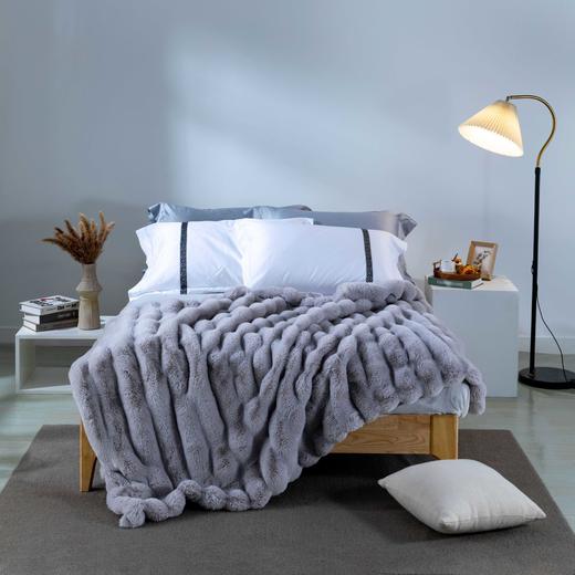 【远梦】防静电双层加厚仿兔毛毯 商品图4