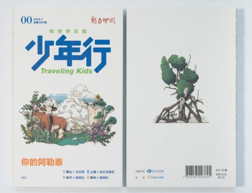  少年行（1年共12期）少年文旅 杂志订阅  商品图2