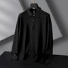 【新款DG】大依优型大码长袖Polo衫翻领加肥加大肥佬休闲宽松透气上衣打底 商品缩略图6