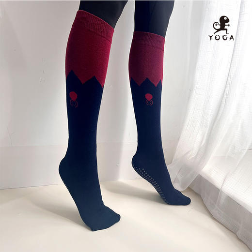 壁虎瑜伽【2409WZ313】防滑中筒瑜伽袜【5天发货】 商品图2