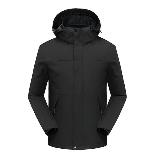 【四防&冲锋系列】圣得西三合一可拆卸摇粒绒内胆户外夹克外套男 商品图4