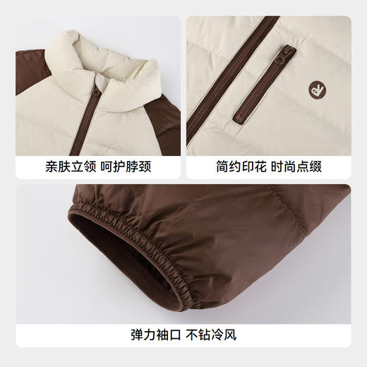 男女童立领短款羽绒服冬季新款安奈儿童装EM445657 商品图4