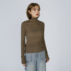 谜底高领针织衫2024冬季新品极简风亲肤百搭修身打底衫244MZ1931 商品缩略图3