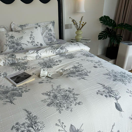 【一眼心动】韩国设计师款四件套 手感细腻 柔软亲肤 四季床上用品 九花色可选 商品图7