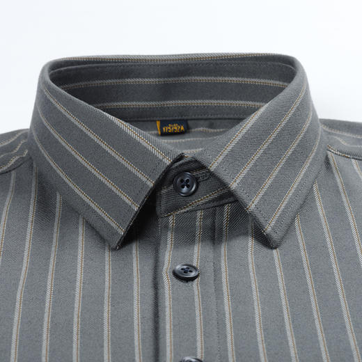 【羊毛混纺 加绒保暖】罗蒙男士秋冬长袖衬衫翻领保暖通勤舒适衬衣百搭休闲款 商品图3