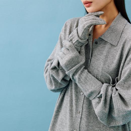 东黎 • 山羊绒女士冬季五指手套 3375 商品图4