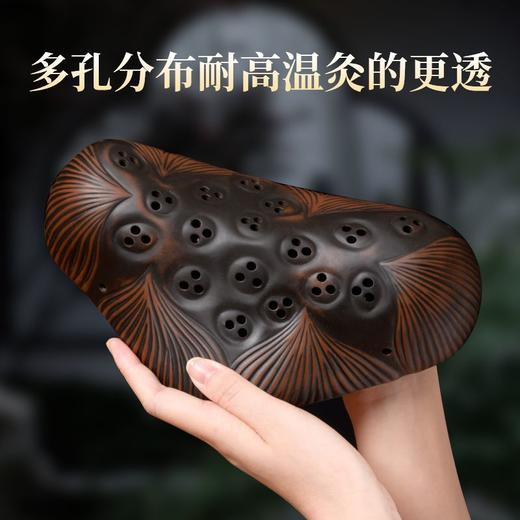 新款【红砭石艾灸枕】砭石艾灸枕头红砭石枕艾灸罐热敷理疗仪颈椎枕随身灸家用艾炙器具盒养生馆 商品图5