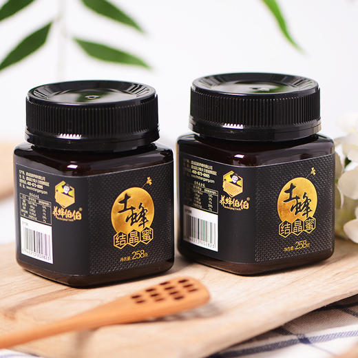 【纯正天然，原生态土蜂结晶蜜】野生纯正土蜂蜜农家自产百花蜜，舀一勺花香扑鼻蜜质醇正，享受天赐美味正品成熟258g结晶蜂蜜QQ 商品图2