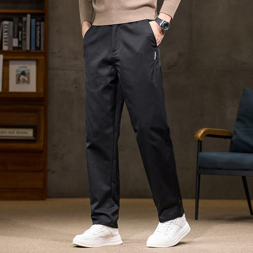 【新款DQ】大依优型大码休闲长裤男舒适休闲简约百搭加肥加大男装潮款 商品图1