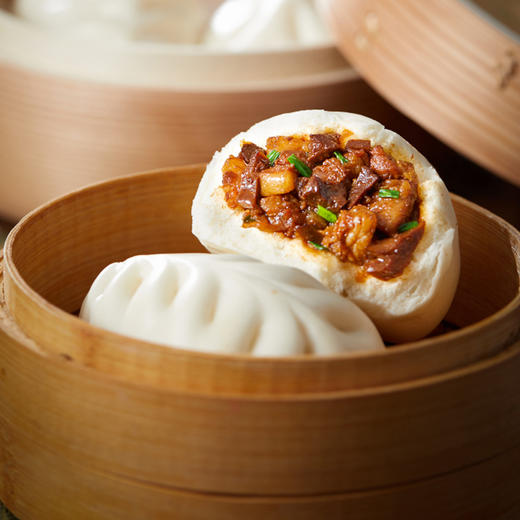 笋干肉丁包 | 纯手工包制 精选带皮五花肉 微波专利袋1分钟速食 配料表干净 包子 商品图2