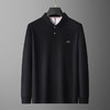 【100%丝光棉】【新款DG】大依优型大码长袖Polo衫翻领加肥加大肥佬休闲宽松透气上衣打底 商品缩略图5