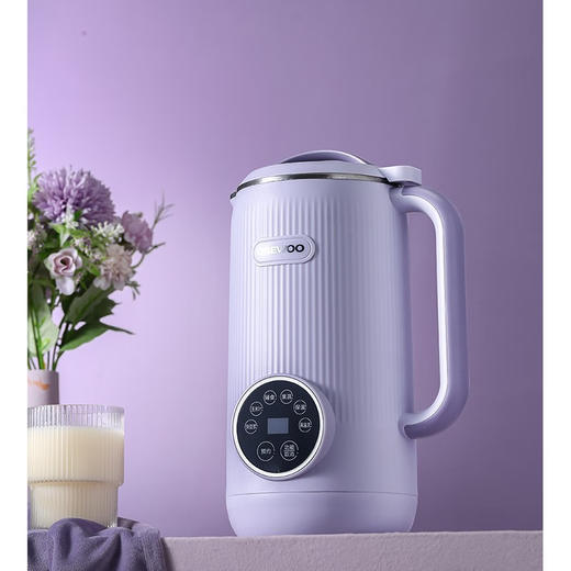 大宇（DAEWOO） 家用辅食多功能全自动迷你破壁豆浆机 DYPB-0616（紫色） 0.6L 商品图4