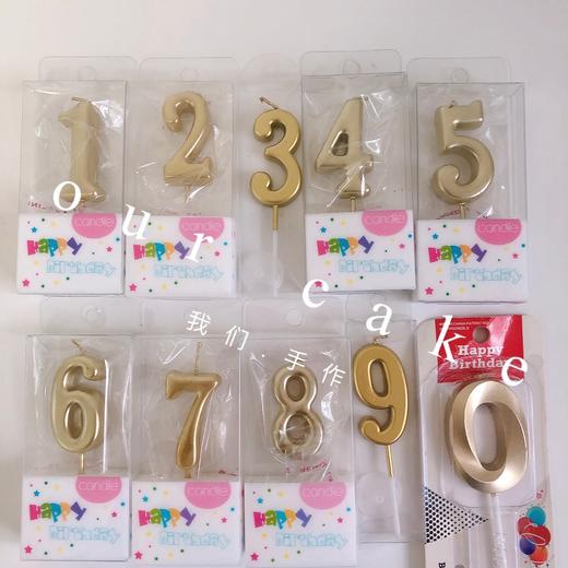 生日帽/数字蜡烛(备注所需数字) 商品图1
