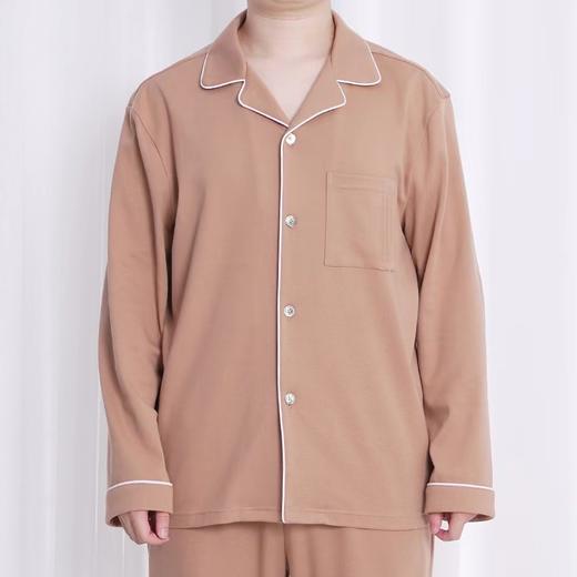 青云染 男士口袋捏褶家居套装 商品图1