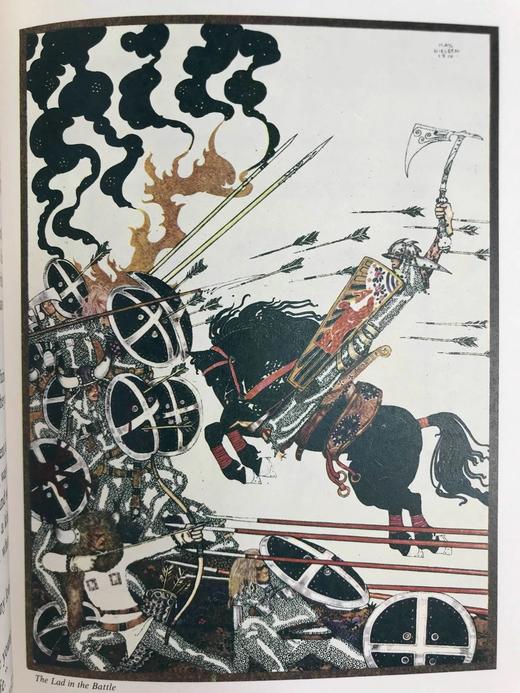 丹麦怪杰凯·尼尔森经典彩色图！东边太阳西边月：北欧老故事集 精装16开 商品图8