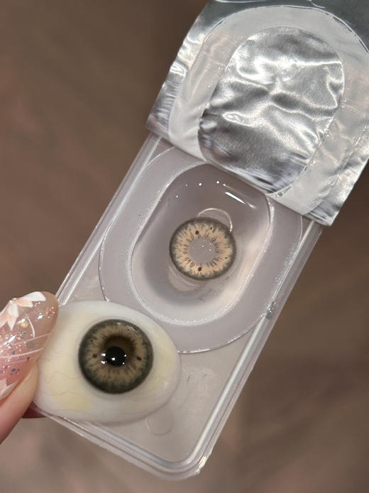 Recolook 日抛/半年抛 黑斑虹膜棕  普拉棕 14.2mm美瞳 商品图0