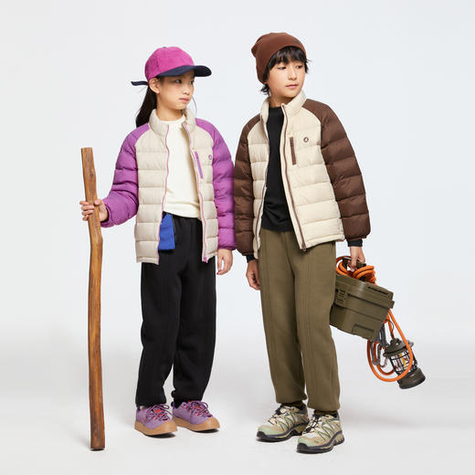 男女童立领短款羽绒服冬季新款安奈儿童装EM445657 商品图3