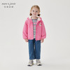 马克珍妮女童趣味印花夹棉连帽外套秋冬款241632 商品缩略图2
