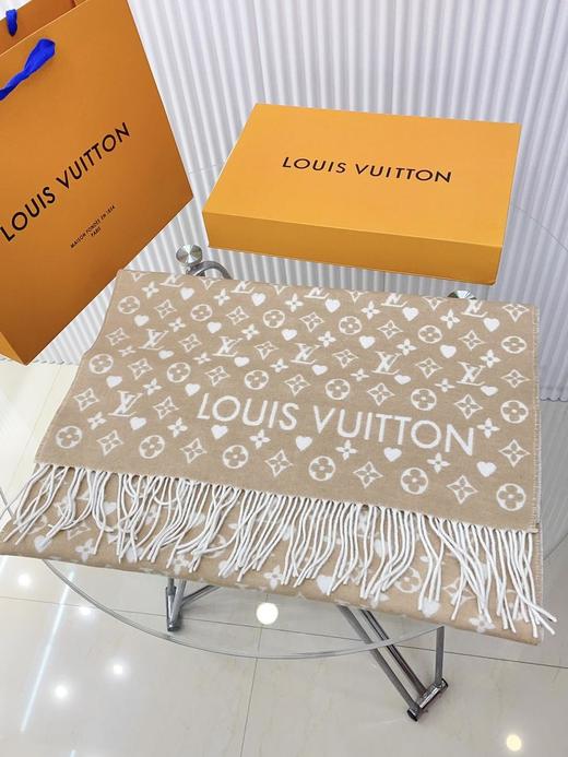 驴家又一款秋冬款羊绒围巾，老花是lv最时髦的设计45*200cm（AN） 商品图10