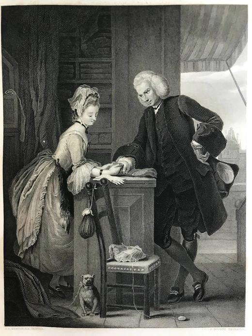 33*25cm！1852年 艺术杂志 数百幅版画插图 真皮精装大16开 商品图9