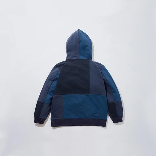 KUON Patchwork Hoodie 日本传统编织工艺Kumihimo拼接连帽卫衣 商品图4