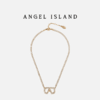 【限时折扣】ANGEL ISLAND 铜合金仿水晶首饰 经典logo系列水钻轻奢小众高级项链 商品缩略图4