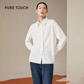 pure touch秋季女士白色衬衫1301244384