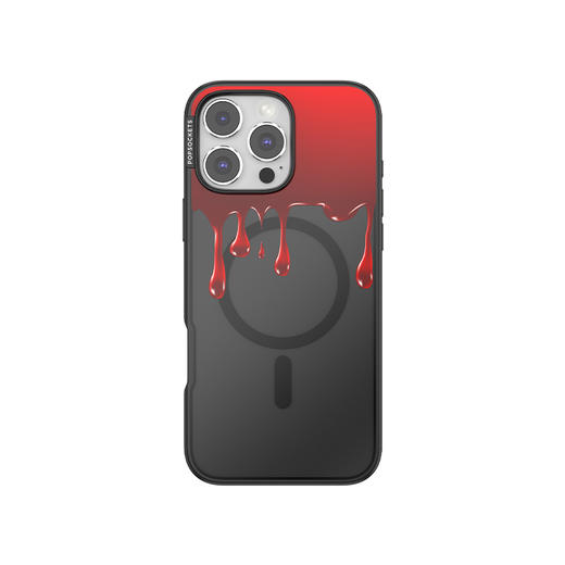 【恐怖惊魂】神秘血滴 POPCASE手机壳 MagSafe Popcase磁吸款 红色 万圣节 iPhone 16/15/14 商品图1