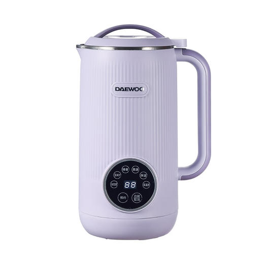 大宇（DAEWOO） 家用辅食多功能全自动迷你破壁豆浆机 DYPB-0616（紫色） 0.6L 商品图5