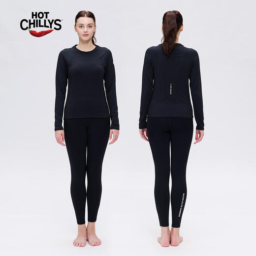 Hotchillys热椒8K磨毛保暖功能内衣裤女户外运动滑雪打底速干衣HCA9410/9414 商品图9