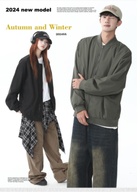 🔅🔅🔅【罗蒙情侣款运动休闲棒球服外套JK0799款】🌷▸初秋装备一站式购齐 🌟▸4D立体宽松剪裁，👊胖瘦都能穿，💅修身百搭