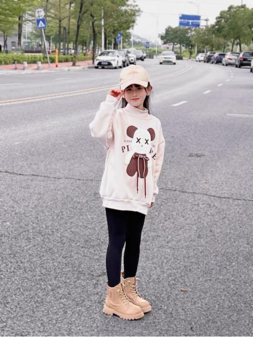 😍😍【岁愿2024秋冬新款侧拉链爆款马丁靴短靴SY-130】欢乐童年🤔，岁愿相伴 🔥岁愿潮流童鞋属于🌸岁愿品牌童鞋家族✌️潮童板块童鞋 商品图2