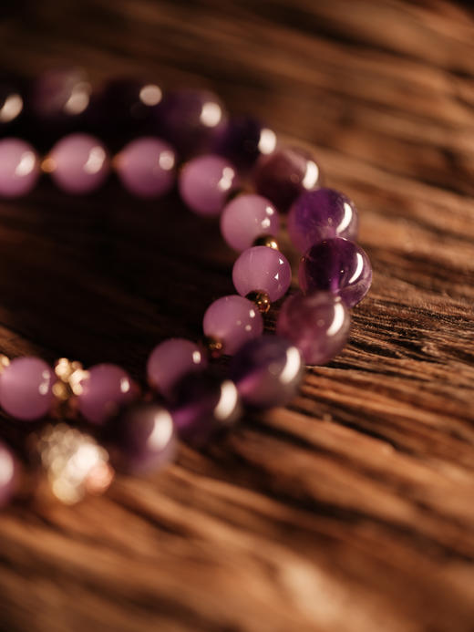  |紫晶小周天配大鹏鸟珠型1.0cm【器悟雅玩】 商品图2