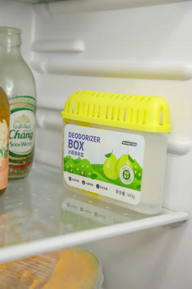 【GRAREY格瑞亚-冰箱除味盒】某宝同款45.8/4盒 团购价💰29.9/4盒 立省15 🔻多种香味：绿茶&柚子 🔻双腔分工，抑jun除味二合一