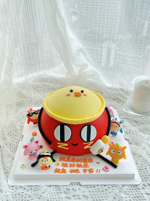 蛋小红（因为工艺需要用到食用色素调色，颜色偏深可以食用时刮掉哦） 商品图0